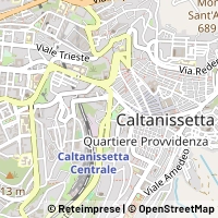 Mapa Caltanissetta