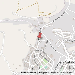 Mappa Via Portella Bifuto, 13D, 93017 San Cataldo, Caltanissetta (Sicilia)
