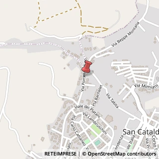 Mappa Via Portella Bifuto, 21, 93017 San Cataldo, Caltanissetta (Sicilia)