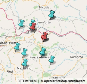 Mappa Via San Liborio, 94019 Valguarnera Caropepe EN, Italia (15.25222)