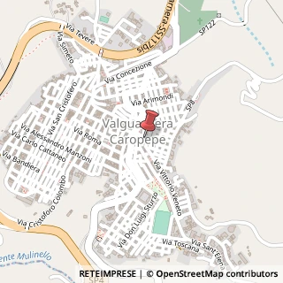 Mappa Via Bologna, 6, 94019 Valguarnera Caropepe, Enna (Sicilia)
