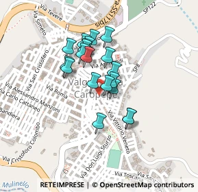 Mappa Via San Liborio, 94019 Valguarnera Caropepe EN, Italia (0.182)