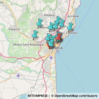 Mappa Via Nuovaluce, 95126 Catania CT, Italia (5.25625)