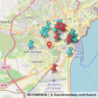 Mappa Via Nuovaluce, 95126 Catania CT, Italia (1.8795)