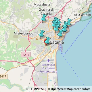 Mappa Via Nuovaluce, 95126 Catania CT, Italia (3.74833)
