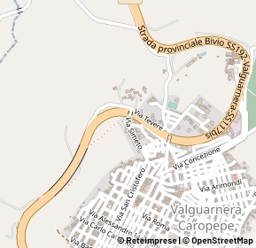 Mappa Via simeto, 94019 Valguarnera Caropepe EN, Italia (0.288)