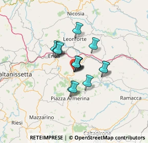 Mappa Via Simeto, 94019 Valguarnera Caropepe EN, Italia (9.00867)
