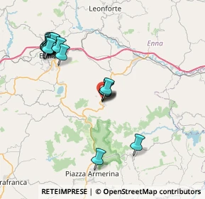 Mappa Via Simeto, 94019 Valguarnera Caropepe EN, Italia (9.528)