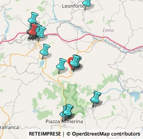 Mappa Via Simeto, 94019 Valguarnera Caropepe EN, Italia (9.884)