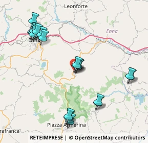 Mappa Via Simeto, 94019 Valguarnera Caropepe EN, Italia (9.9325)