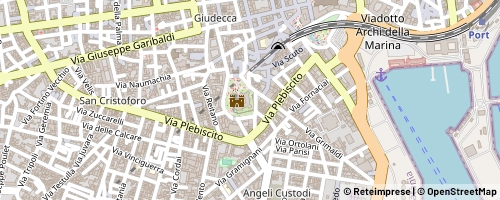 Mappa Katania