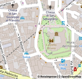 Mappa Piazza F. di Svevia, 95121 Catania CT, Italia (0.08182)