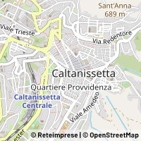 Mapa Caltanissetta