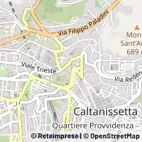 Mapa Caltanissetta