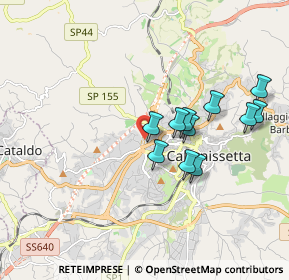 Mappa Galleria Sant'Elia, 93100 Caltanissetta CL, Italia (1.79727)