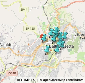 Mappa Galleria Sant'Elia, 93100 Caltanissetta CL, Italia (1.3875)