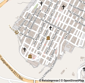Mappa Via angelo custode, 94019 Valguarnera Caropepe EN, Italia (0.1087)