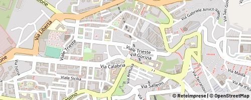 Mappa Caltanissetta