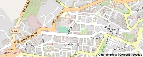 Mappa Caltanissetta