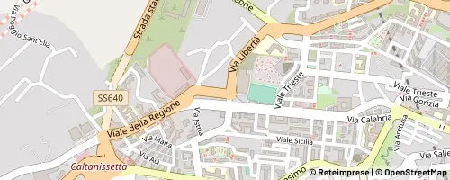 Mappa Caltanissetta