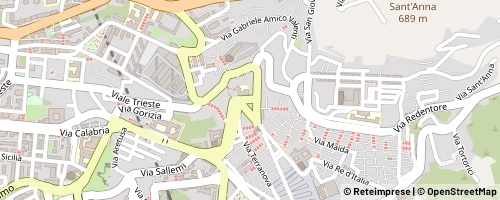 Mappa Caltanissetta