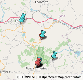 Mappa Via Sant'Elena, 94019 Valguarnera Caropepe EN, Italia (9.849)