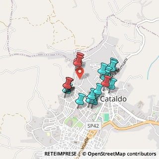Mappa Via Vittorio Bachelet, 93017 San Cataldo CL, Italia (0.3715)