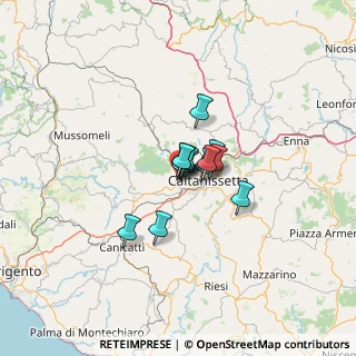 Mappa Via Vittorio Bachelet, 93017 San Cataldo CL, Italia (6.83231)