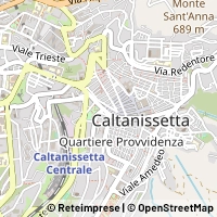 Karte Caltanissetta