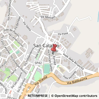 Mappa Corso Europa, 74, 93017 San Cataldo, Caltanissetta (Sicilia)