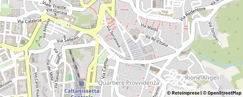 Mappa Caltanissetta