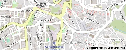 Mappa Caltanissetta