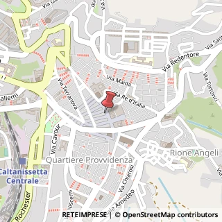 Mappa Corso Umberto I, 125, 93100 Caltanissetta, Caltanissetta (Sicilia)
