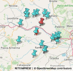 Mappa Via Marraro, 95040 Castel di Iudica CT, Italia (16.899)