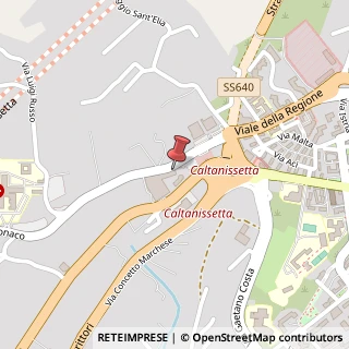 Mappa Viale L. Monaco, 12, 93100 Caltanissetta, Caltanissetta (Sicilia)
