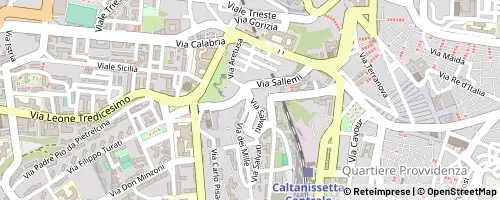 Mappa Caltanissetta