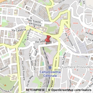 Mappa Via John Fitzgerald Kennedy,  47, 93100 Caltanissetta, Caltanissetta (Sicilia)