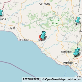 Mappa Via Canova, 92016 Ribera AG, Italia (29.31083)