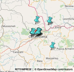Mappa Via P.M. Rosso Di Secondo, 93100 Caltanissetta CL, Italia (6.2)