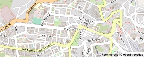 Mappa Caltanissetta