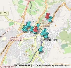 Mappa Via P.M. Rosso Di Secondo, 93100 Caltanissetta CL, Italia (0.64438)