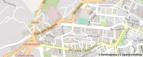 Mappa Caltanissetta