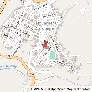 Mappa Via XXV Aprile, 5, 94019 Valguarnera Caropepe, Enna (Sicilia)