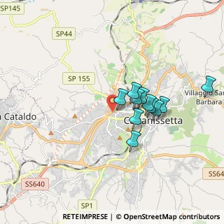 Mappa Via Cittadella, 93010 Caltanissetta CL, Italia (1.56364)