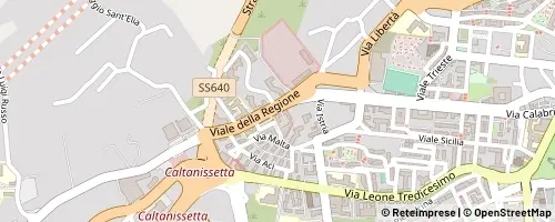 Mappa Caltanissetta
