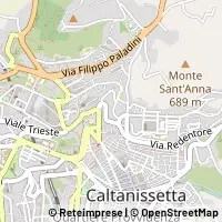 Karte Caltanissetta