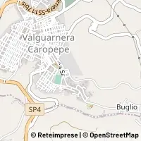 Mapa Valguarnera Caropepe