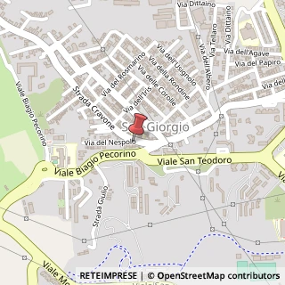 Mappa Stradale Cravone, 23, 95121 Catania, Catania (Sicilia)