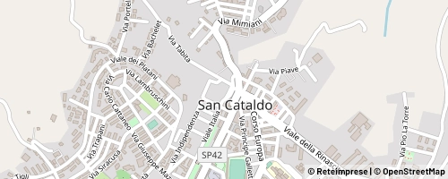 Mappa San Cataldo