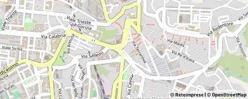 Mappa Caltanissetta